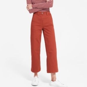 Everlane wide leg crop pants